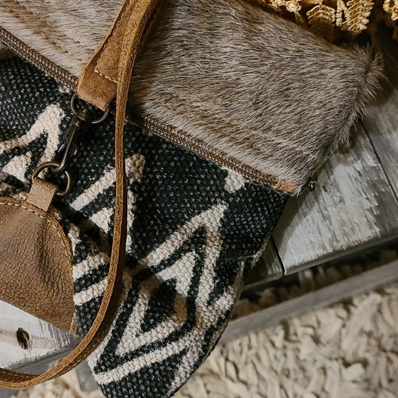 NWT NEW MYRA CROSSBODY BAG FUR LEATHER - Picture 16 of 16